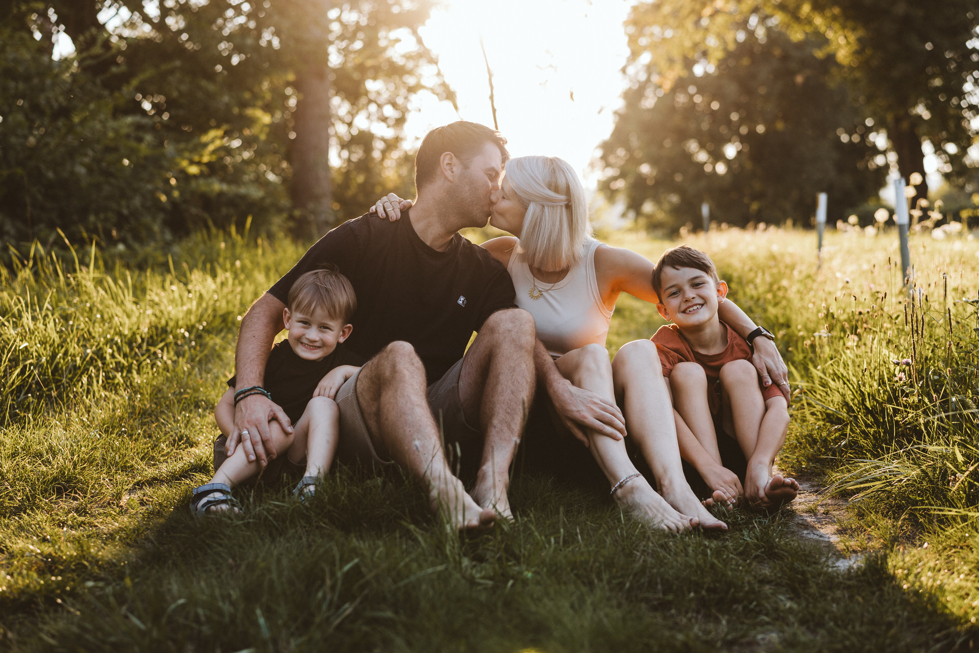 Familienshooting Outdoor am See im Mostviertel Niederösterreich